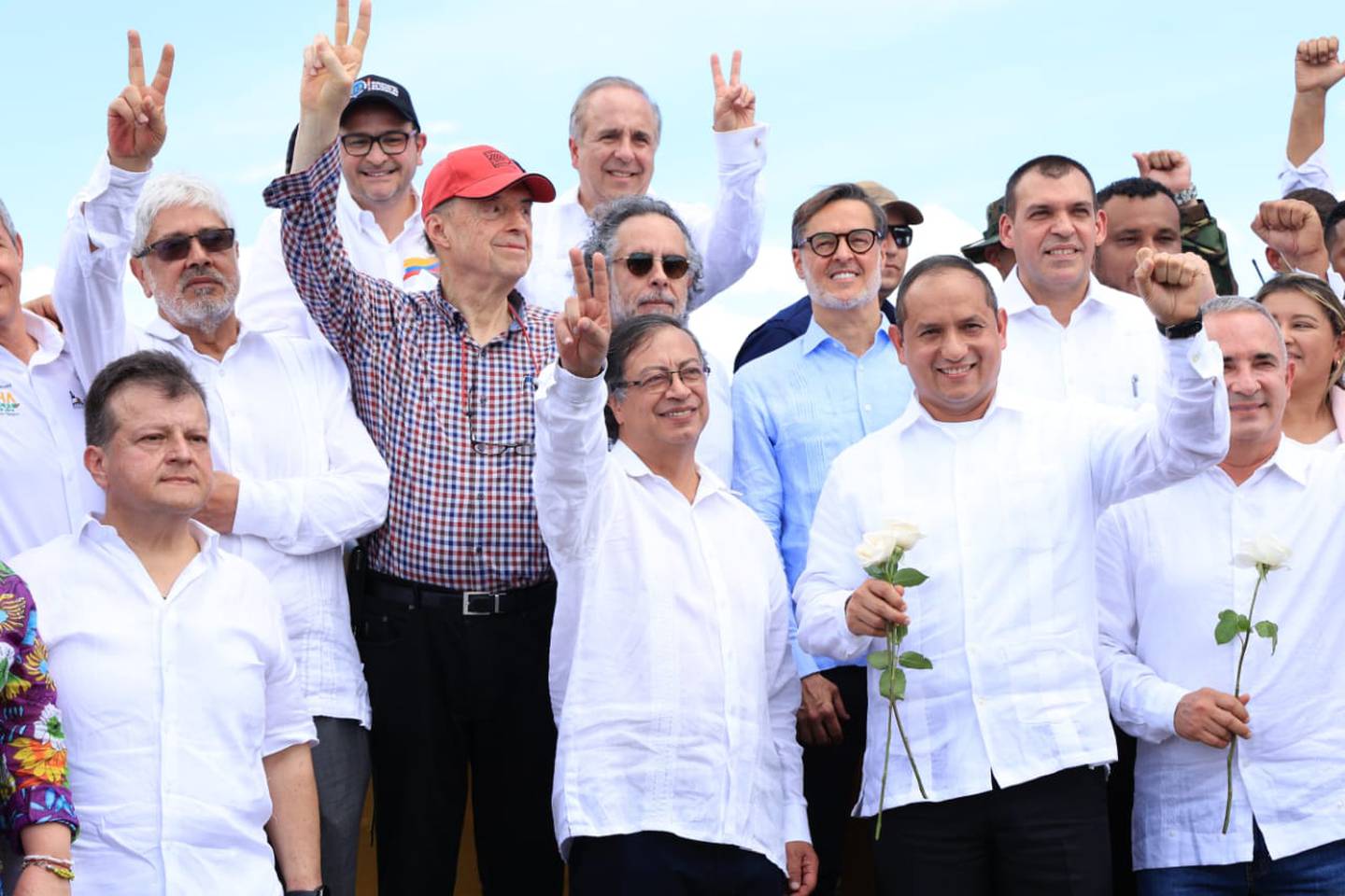 El presidente Gustavo Petro intervino luego de la reapertura de la frontera este lunes.dfd
