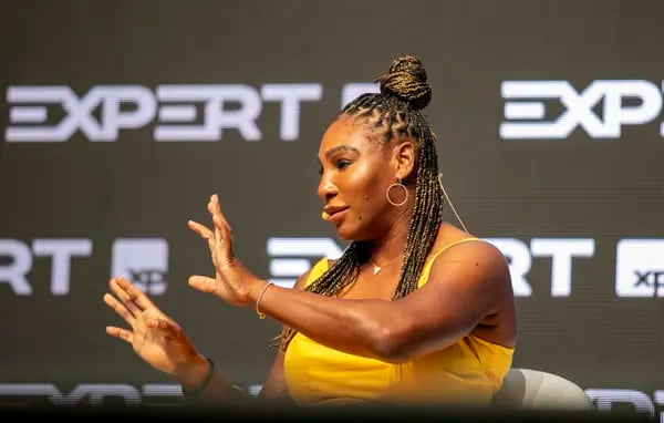 Serena Williams no evento Expert, da XP, em São Paulo no último dia 4 de agosto de 2022