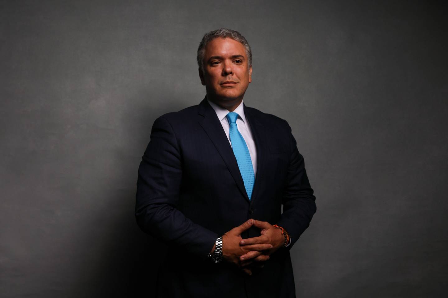 President Ivan Duque, president of Colombia, has one year left in office. Photographer: Simon Dawson/Bloomberg (Simon Dawson/Bloomberg)