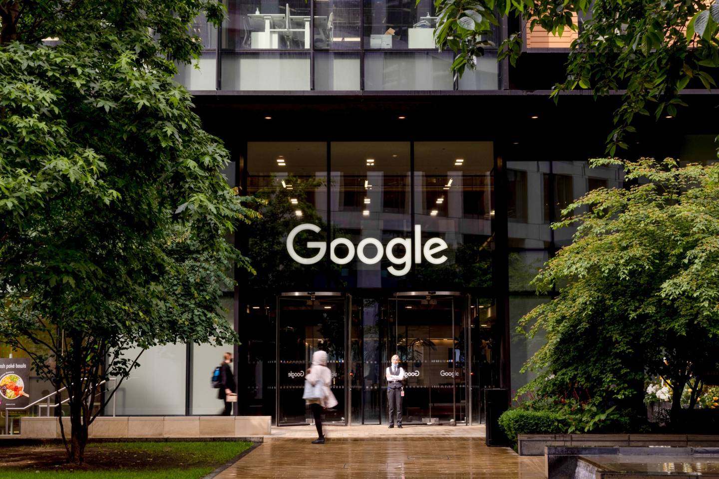 Las oficinas de Google en el Reino Unido