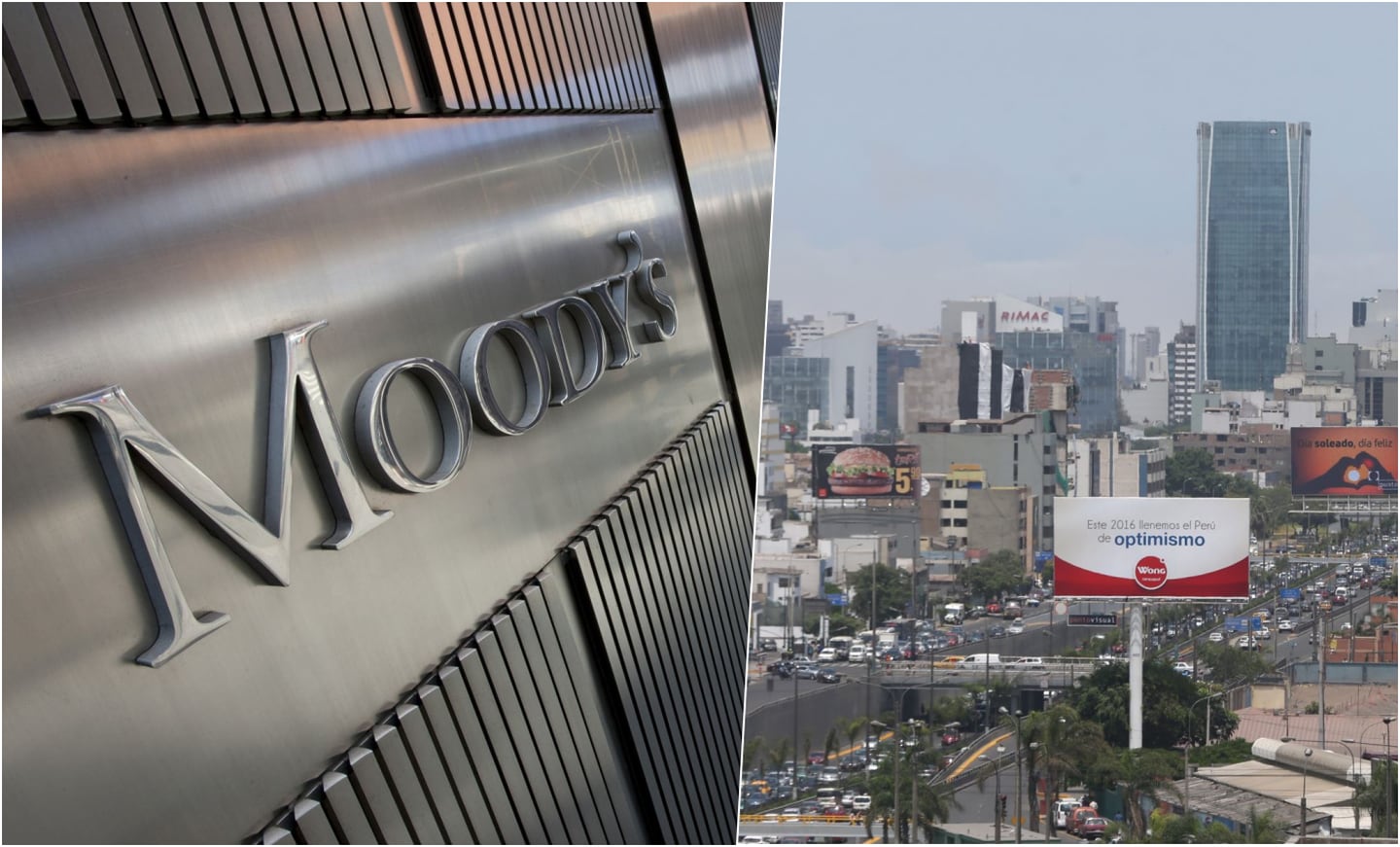 Moody’s rebaja calificación crediticia del Perú: pasa de A3 a Baa1.