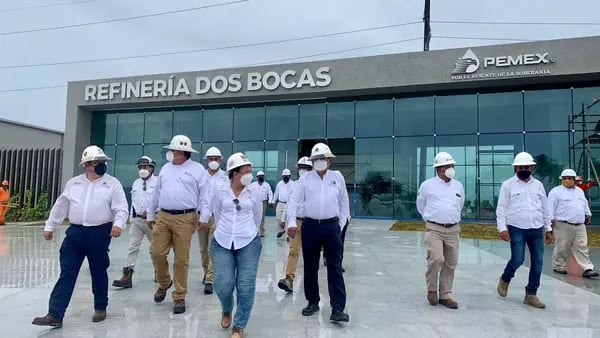 Refinería Dos Bocas reporta a Hacienda un avance de obra de 0,39% a mitad de sexeniodfd