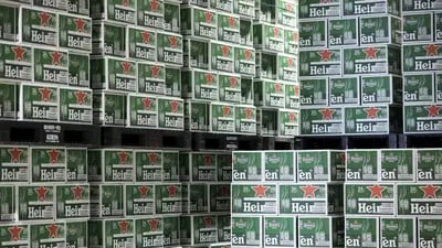 Heineken elevou os preços em uma média de 8,9% no primeiro semestre em relação ao ano anterior