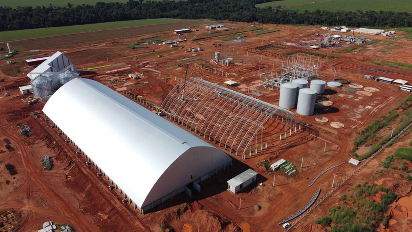 Un complejo industrial en Vera, Mato Grosso
