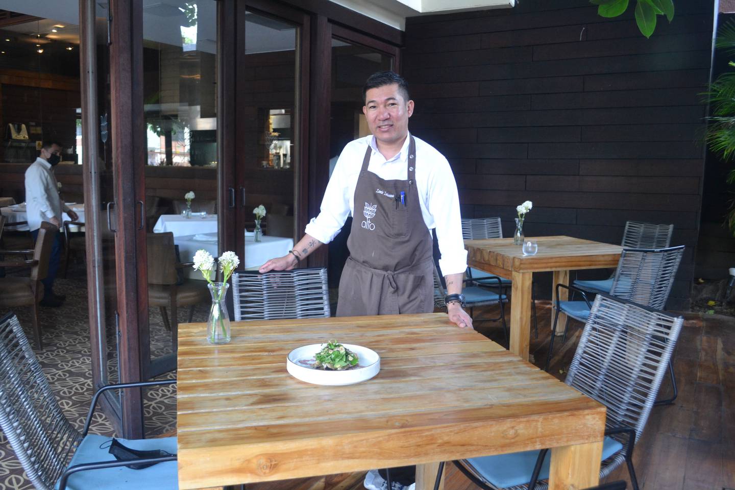 Samir Zambrano, chef de Alto, un restaurante caraqueño en la lista World's 50 Best Restaurant Awards / Foto Raylí Lujándfd