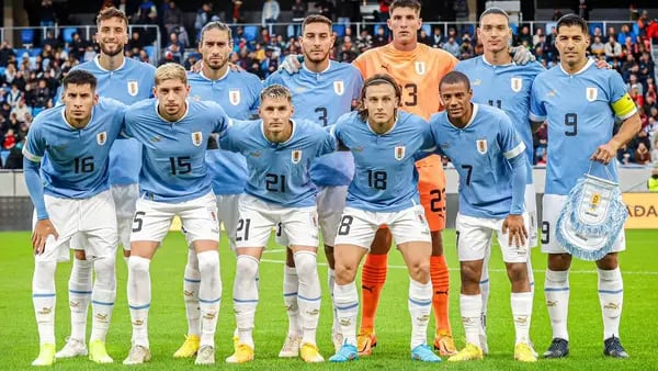 Lista de Uruguay para Mundial 2022 reúne US$464M: cuáles convocados tienen más valordfd