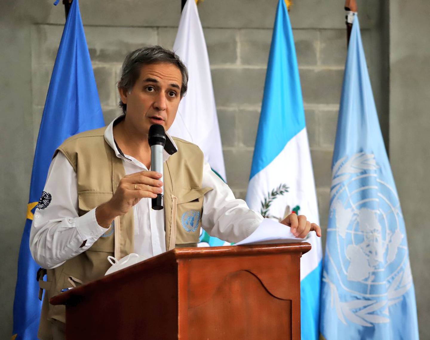 representante de la FAO en Guatemala, comentó que es necesario promover la transformación los sistemas agroalimentarios en unos más sostenibles e inclusivos.dfd
