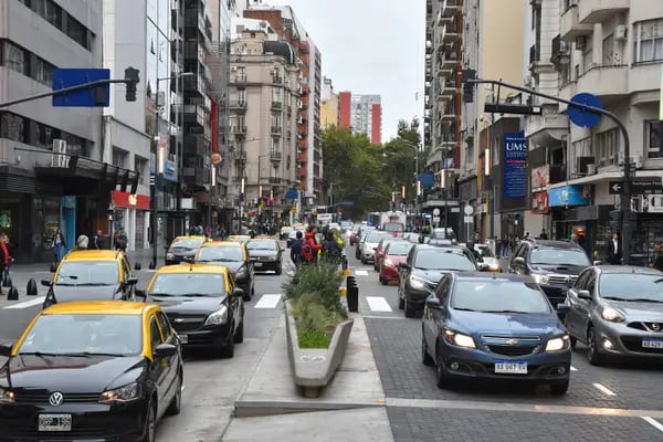 Autos en Buenos Aires.