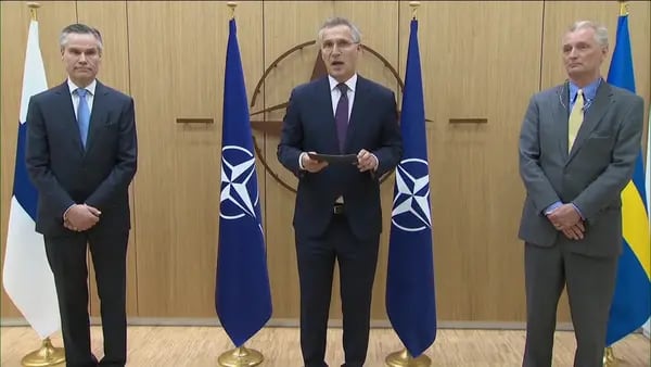 Finlandia, Suecia logran acuerdo con Turquía y se acercan a membresía de la OTANdfd