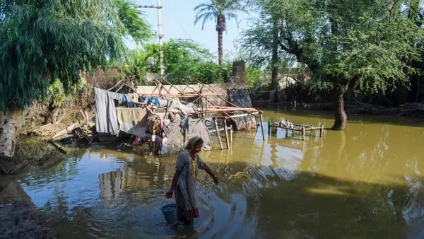Inundaciones azotan Pakistán; medio millón de personas se refugian en campamentosdfd