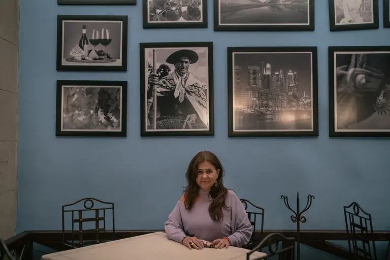 Berta Bennetts, posa para un retrato en su restaurante en Naucalpan, estado de México, el miércoles 10 de agosto de 2022.Photographer: Luis Antonio Rojas/Bloombergdfd