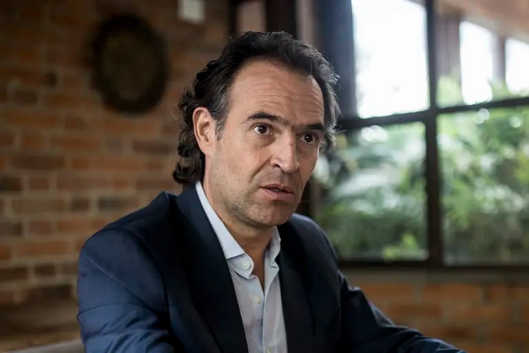 Federico Gutiérrez durante entrevista en Bogotá, Colombia, el 19 de mayo de 2022.dfd