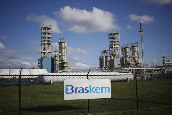 Planta industrial da Braskem, que está sendo disputada por diferentes grupos empresariais (Foto: Luke Sharrett/Bloomberg)