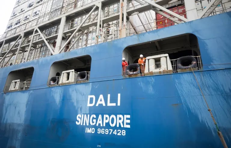 The Dali container vessel in 2018.dfd