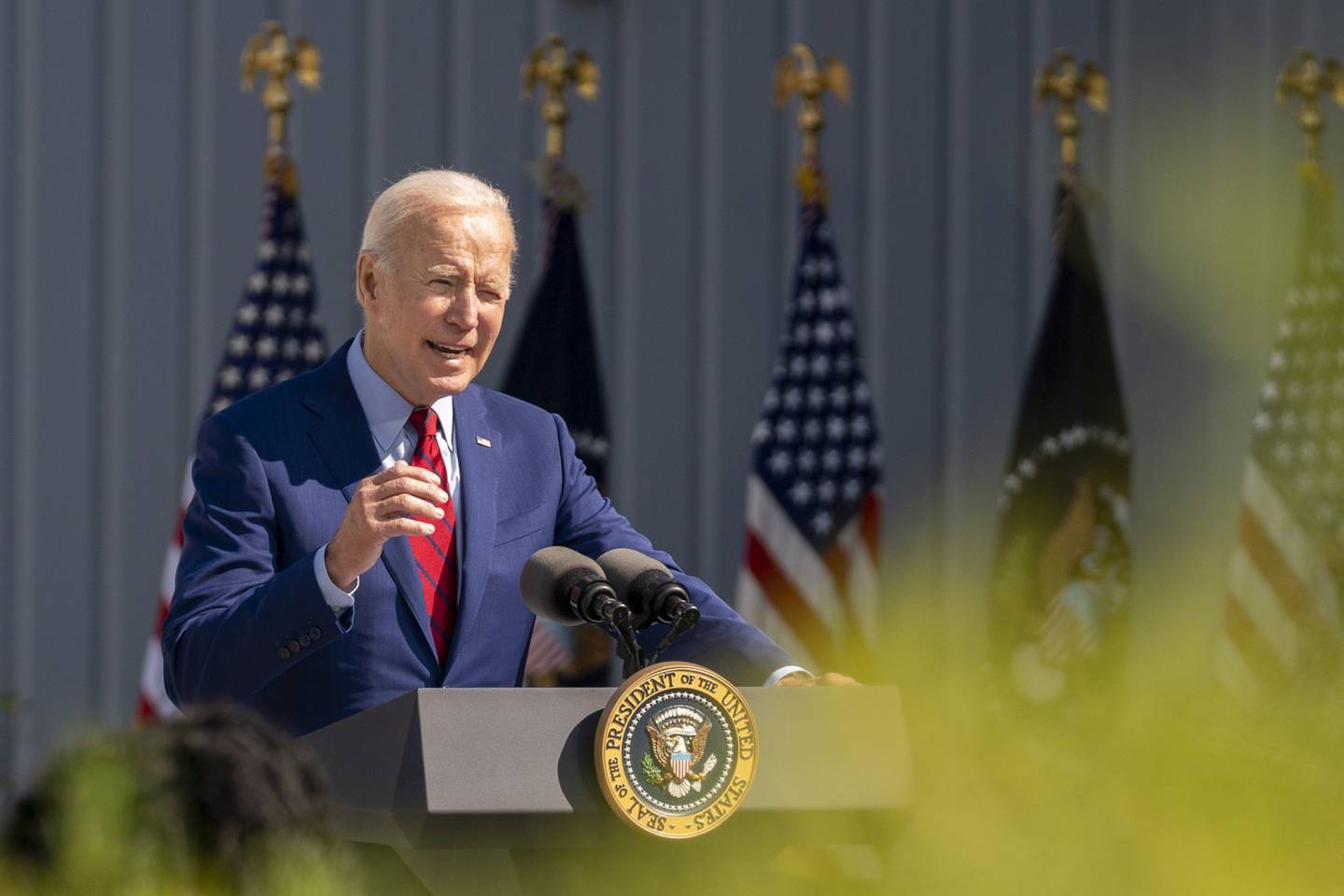 Falando com jornalistas, o presidente americano Joe Biden defendeu a retirada das tropas do Afeganistão