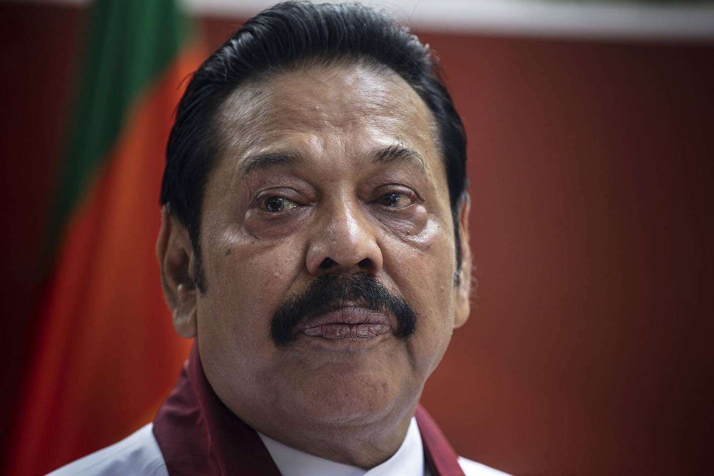Mahinda Rajapaksa, líder de Sri Lanka.