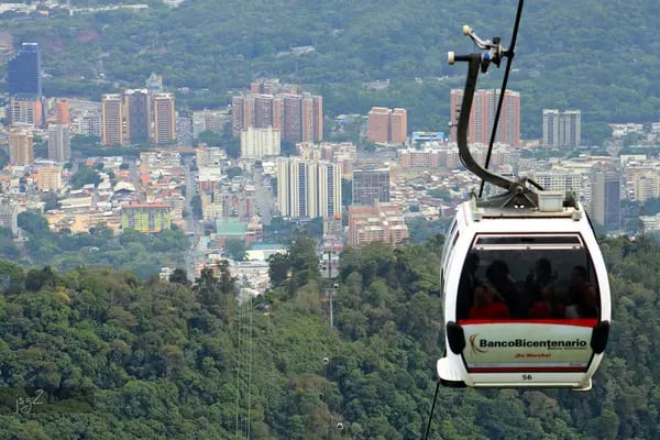 Teleférico Waraira Repano en Caracas