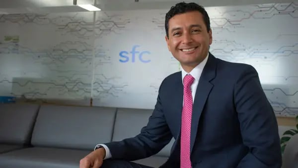 Jorge Castaño, superintendente financiero de Colombia