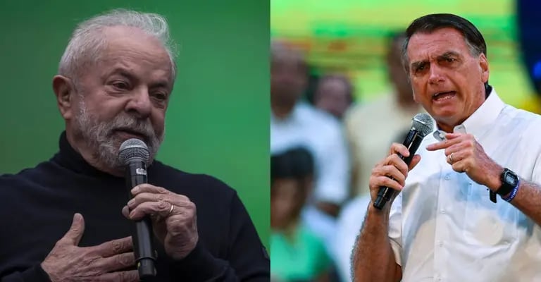 Foto de Lula: (Bloomberg/Victor Moriyama) / Foto de Jair Bolsonaro Jair Bolsonaro(Bloomberg/Andre Borges)dfd