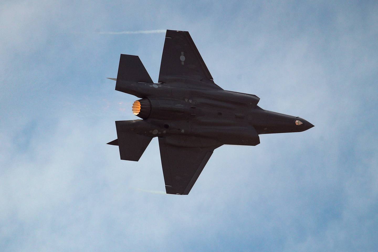 Avión de combate Lockheed Martin F-35.Fotógrafo: Seong Joon Cho/Bloomberg