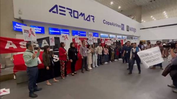 Sindicatos estallan huelga en Aeromar por violaciones al contrato tras cierre de operacionesdfd