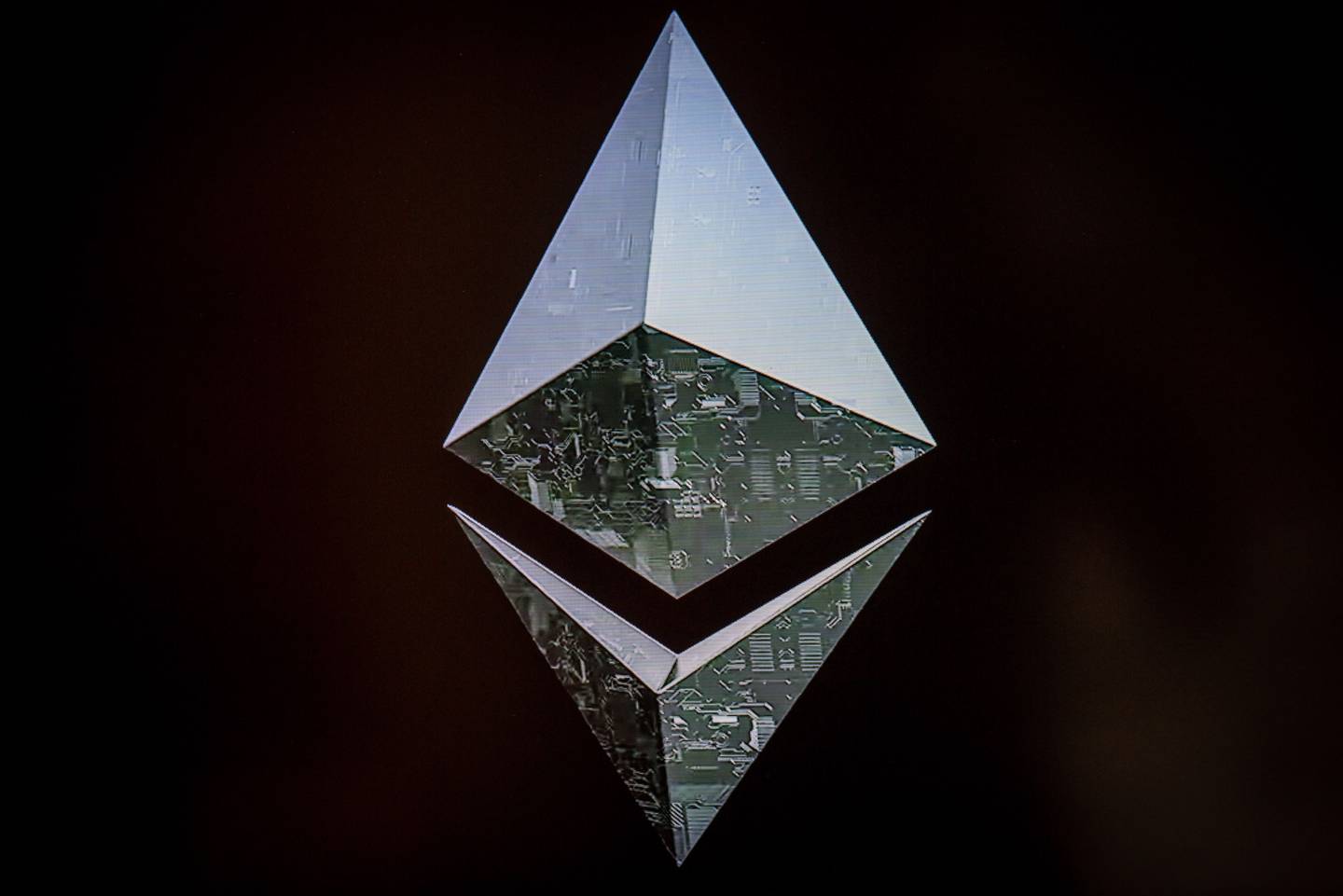 El logo de Ethereum