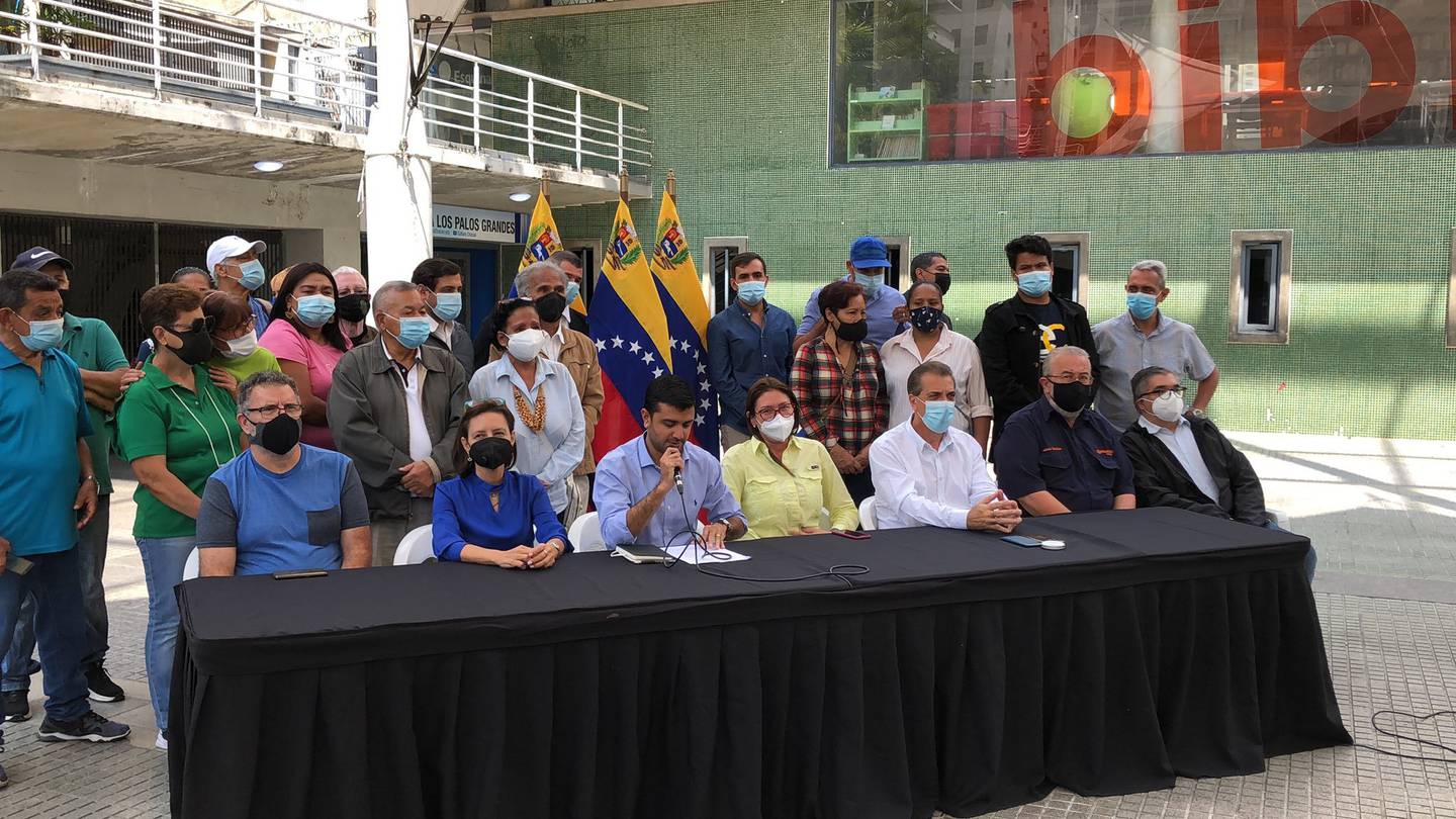Oposición venezolana se pronuncia sobre el referendo revocatorio contra Nicolás Maduro