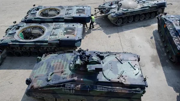 En cambio de política, Alemania envía tanques antiaéreos a Ucrania dfd