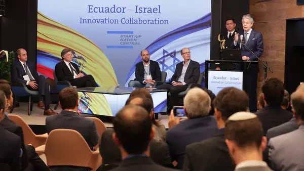 Ecuador presenta portafolio de inversiones en Israeldfd