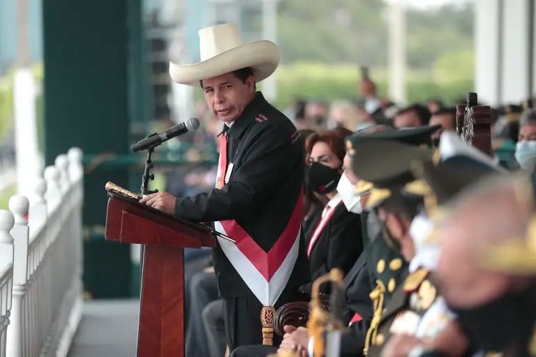 Pedro Castillo, presidente de Perú.dfd
