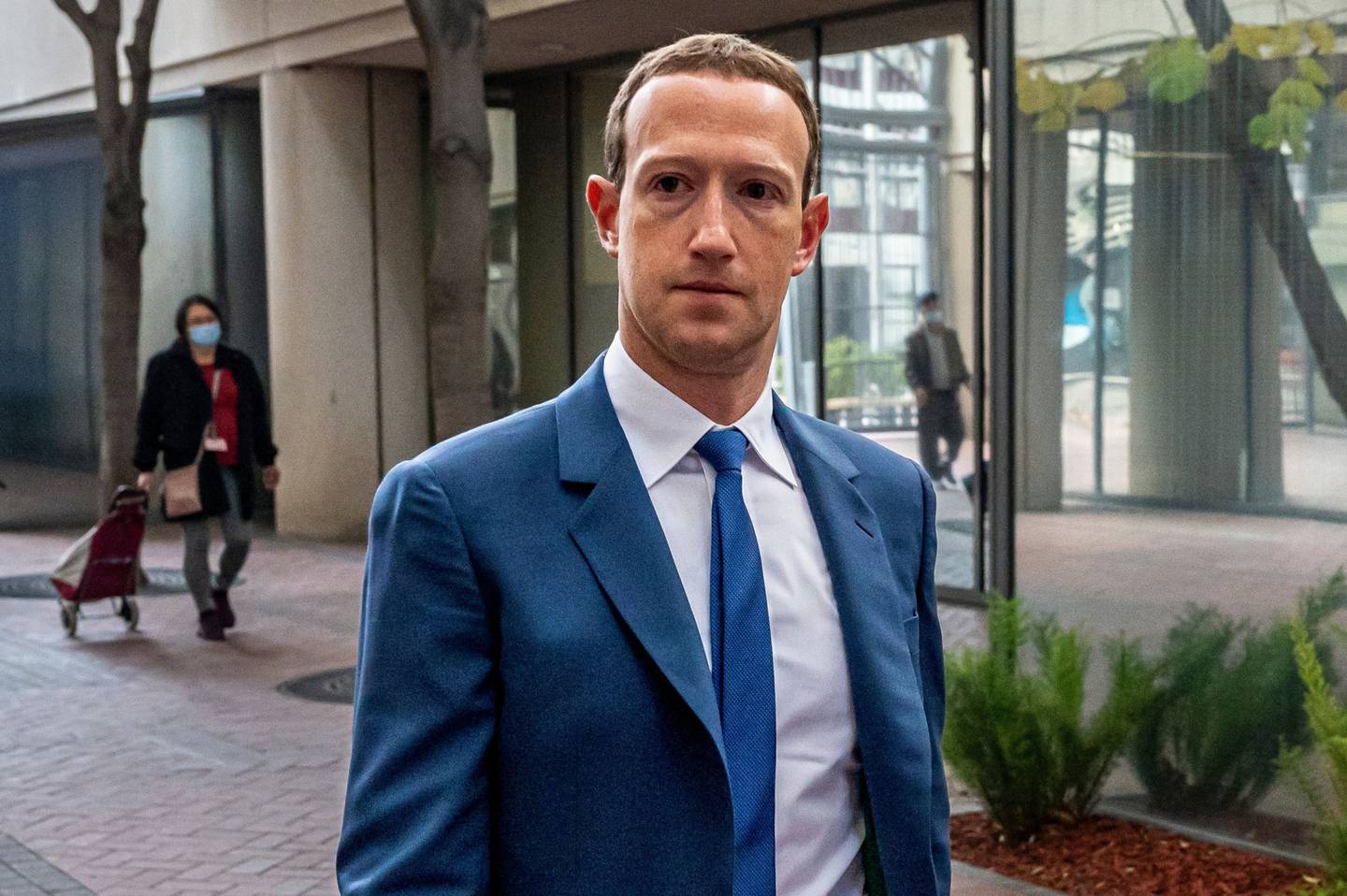 Mark Zuckerberg, CEO de Meta Platforms Inc, llega a un tribunal federal en San José, California, EE.UU., el martes 20 de diciembre de 2022.