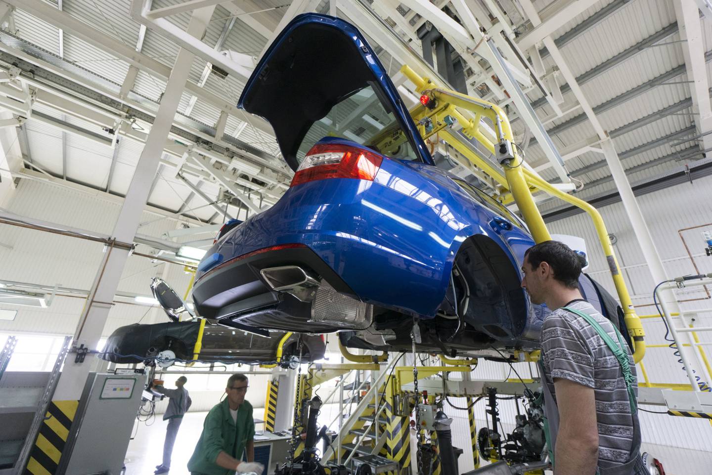 Ukraine is a vehicle assembly center, with assembly plants serving brands such as Skoda, which is owned by Volkswagen Groupdfd