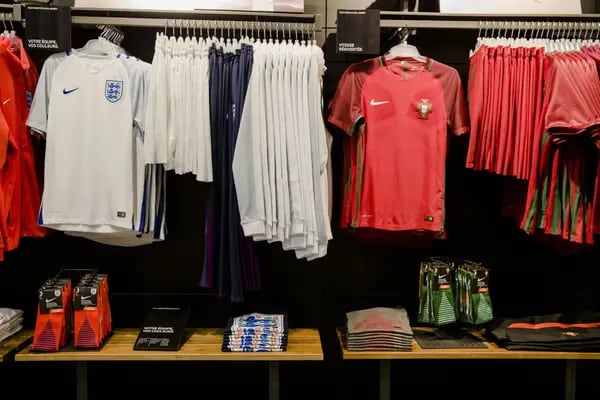 Countries with Nike deals include the host nation and the United States, as well as powerhouse teams like Brazil, England and France.