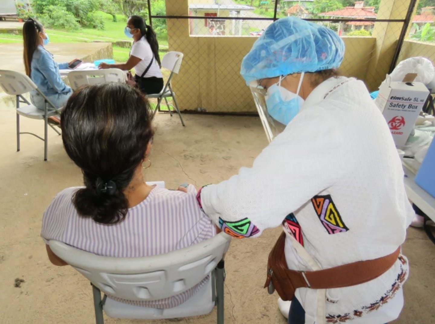 Jornada de vacunación en Panamá Oeste.