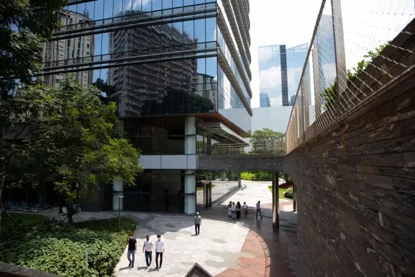 Sede da XP fica no edifício São Paulo Corporate Towers