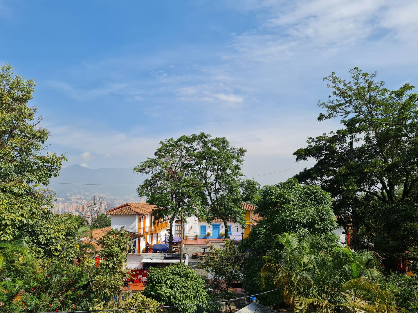 El icónico Pueblito Paisa, en Medellín, Colombia.dfd