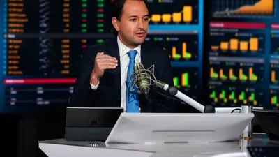 Diego Mesa, ministro de Energía y Minería de Colombia, durante una entrevista en Nueva York, Estados Unidos, el martes 28 de septiembre de 2021.