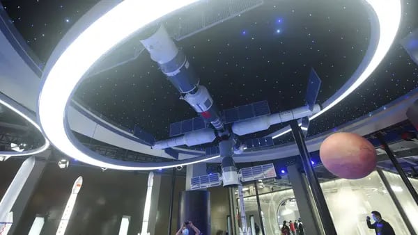 Esta es la estación espacial que China está construyendo para desafiar a EE.UU.dfd