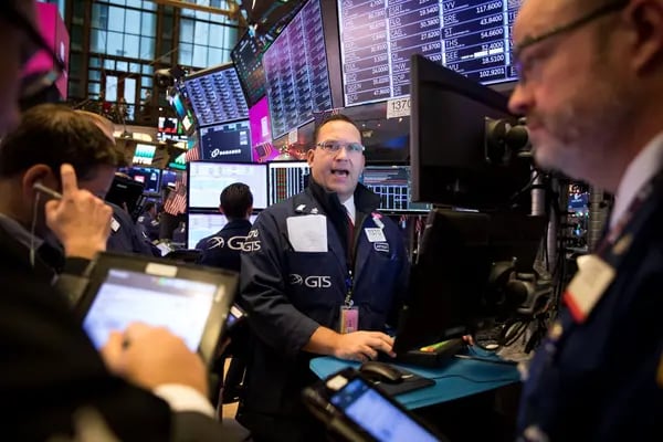 Traders na NYSE