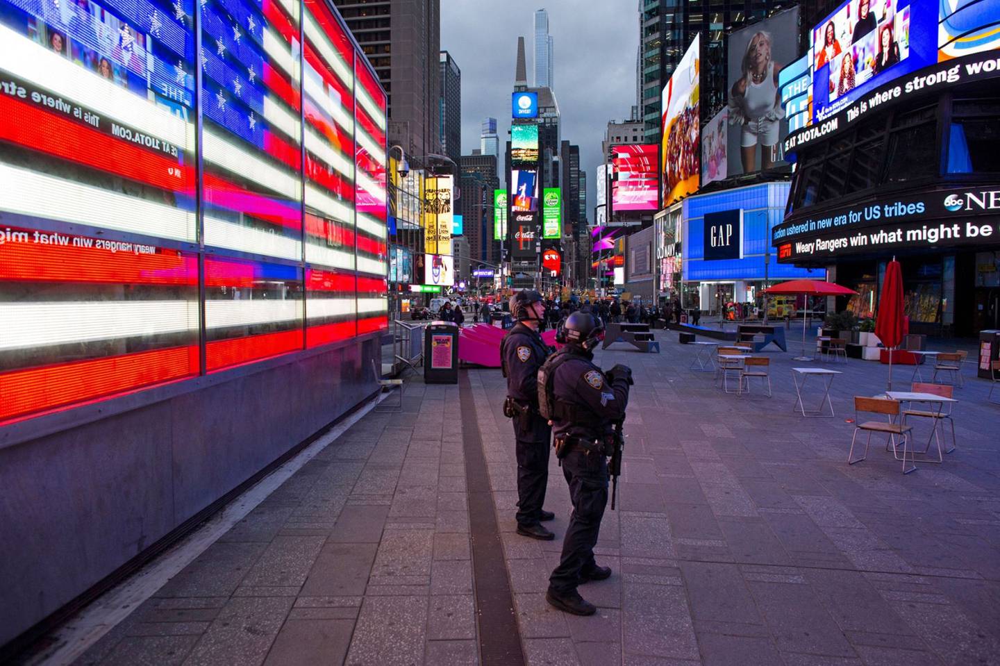 Times Square, pero en metaverso. Muchos usuarios podrán ser parte de una fiesta de Año Nuevo de manera virtual.