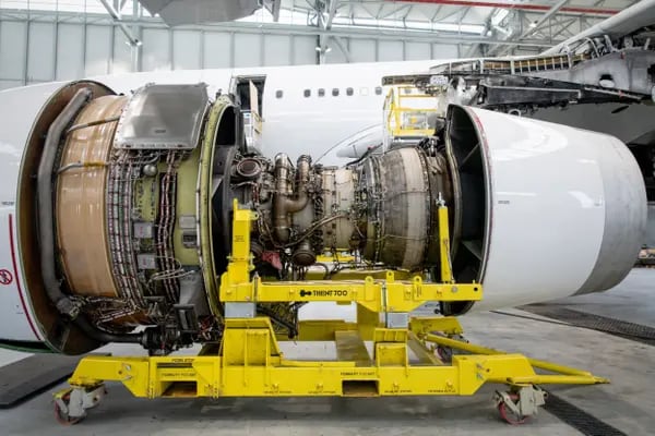 Escassez de motores e peças de aeronaves pode criar gargalos em potencial