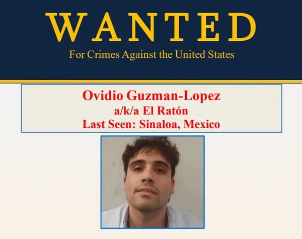 El Gobierno de México detuvo a Ovidio Guzmán en la ciudad de Culiacán, Sinaloa, el 5 de enero de 2023, luego de ser identificado por la Guardia Nacional.