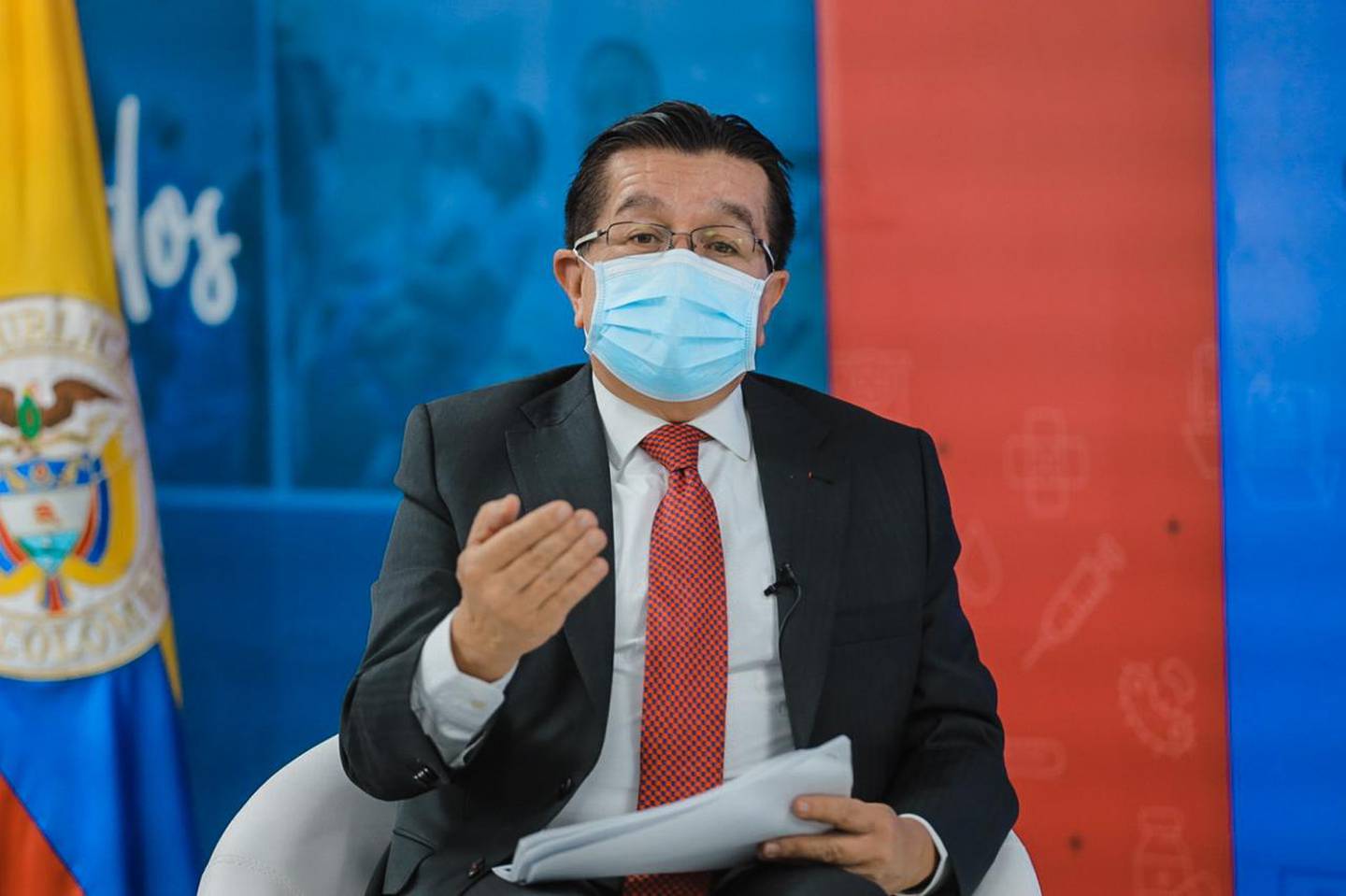 Fernando Ruiz, ministro de Salud Colombia.