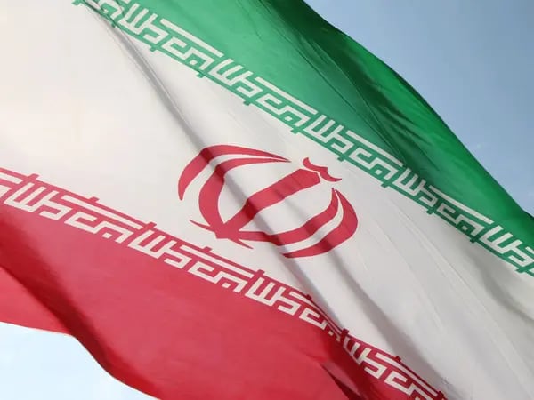 La bandera de Irán