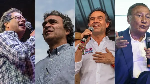 Ex-Rebel, Conservative and Magnate Fight for Colombia Presidencydfd