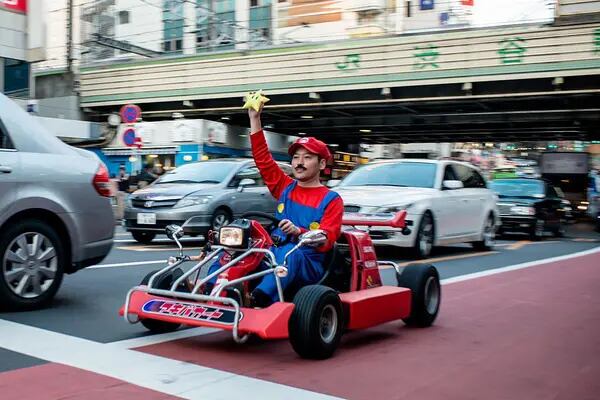 Un boom turístico de 10 años y todo lo que conseguí fue este pésimo Mario Kartdfd