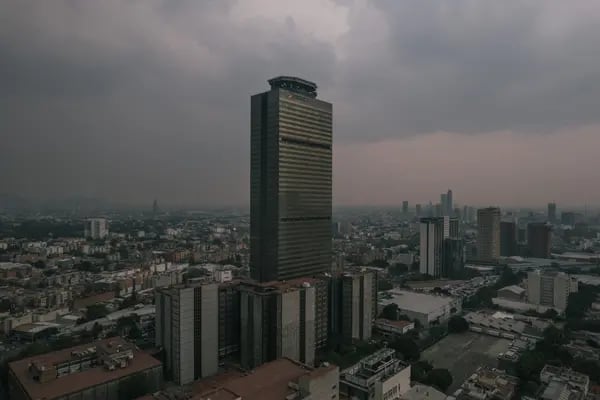 Petroleos Mexicanos (PEMEX) headquarters in Mexico City, Mexico, on Thursday, May 4, 2023. The Mexican government is not currently considering giving state oil company Petroleos Mexicanos a capital injection this year to help pay upcoming debt. Photographer: Luis Antonio Rojas/Bloomberg