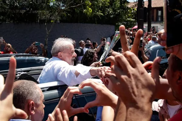 Luiz Inacio Lula da Silva, presidente electo de Brasil, el domingo 30 de octubre de 2022. Fotógrafo: Tuane Fernandes/Bloomberg