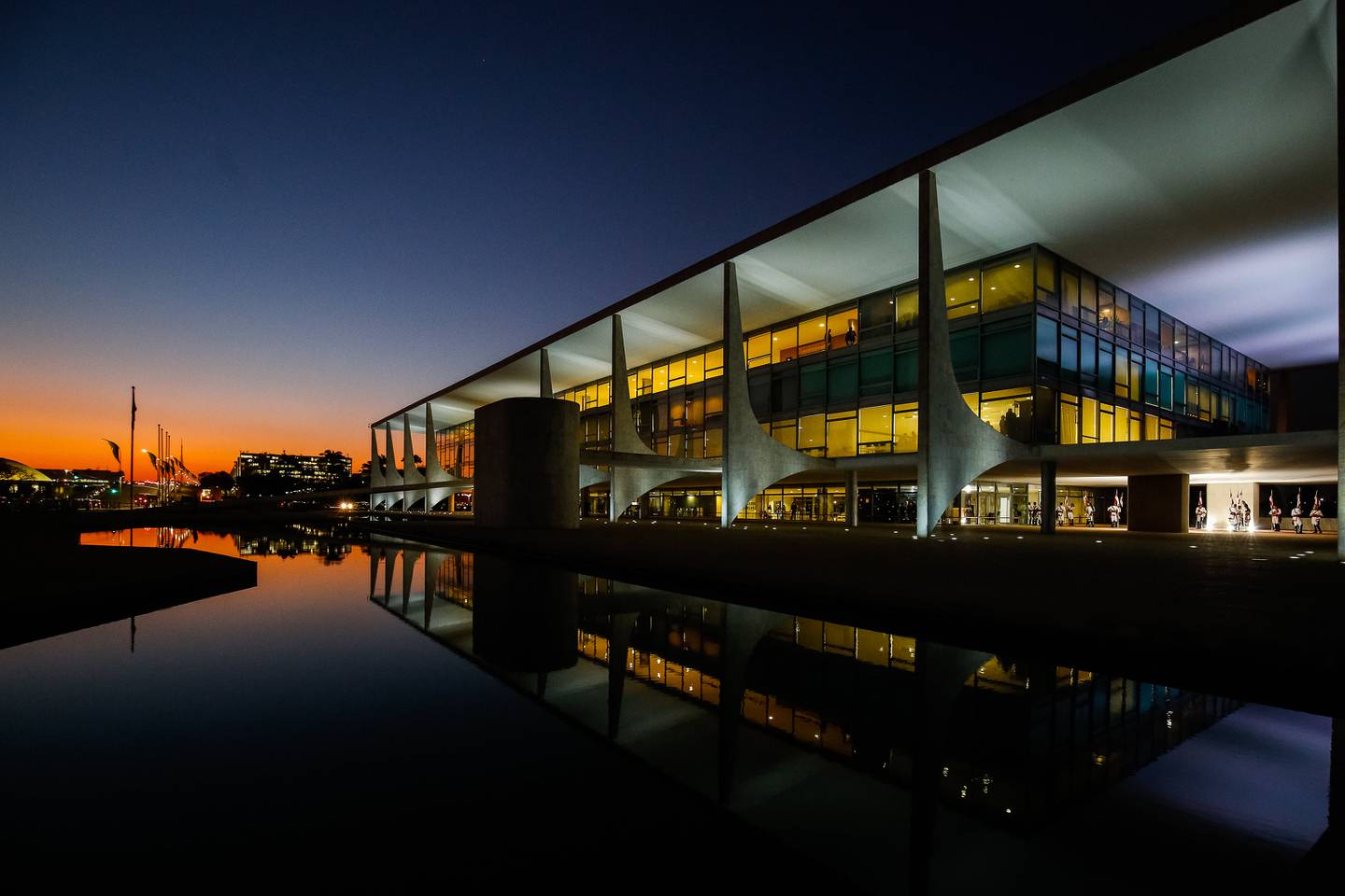Palácio do Planalto, the building that houses Brazil's federal branch of government