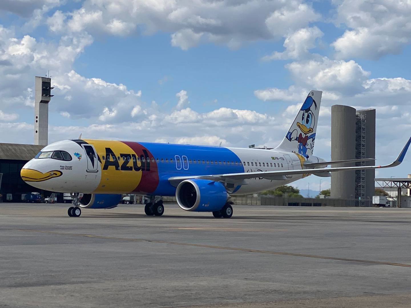 An Azul's plane.